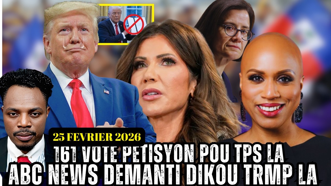 MEZANMI SA SON BON NOUVEL POU DOSYE TPS LA ANPIL DEPITE VOTE PETITION AN,YON AMERIKEN DEPOTE