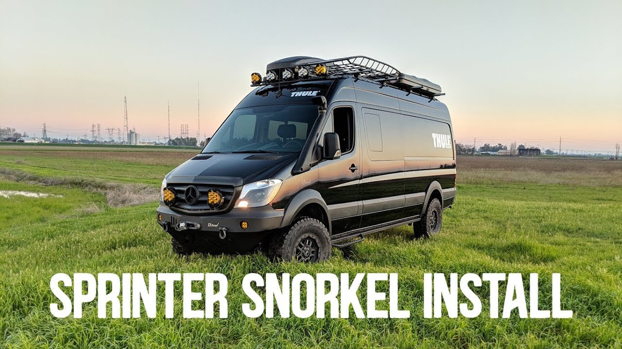 Sprinter Terrawagen Snorkel Install - CAtuned Off Road