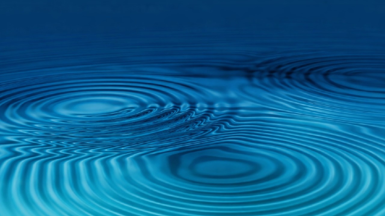 Heavy Night Rain for Sleeping - Quiet Blue Heaven (10 Hours)
