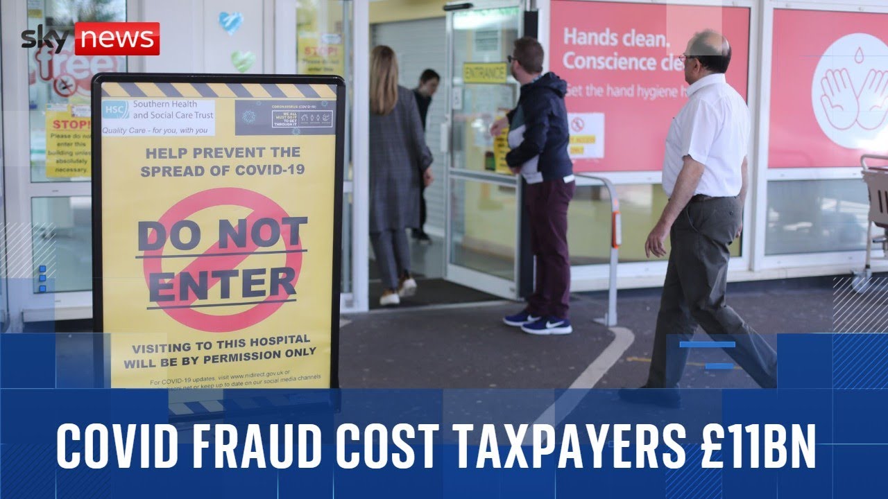 COVID schemes' fraud and error cost taxpayers &pound;11bn