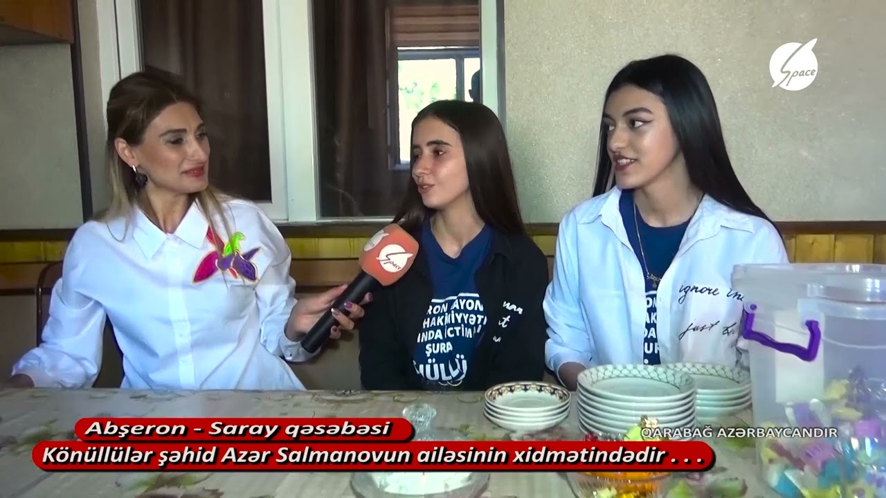 Könüllülər şəhid Azər Salmanovun ailəsinin xidmətindədir #qarabağazərbaycandır #ttv