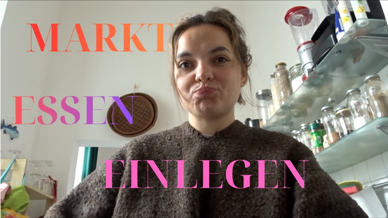 Vlog | Wochenmarkt-Einkauf, Kimchi & Dragoneggs | Mein Essen trotz Stress