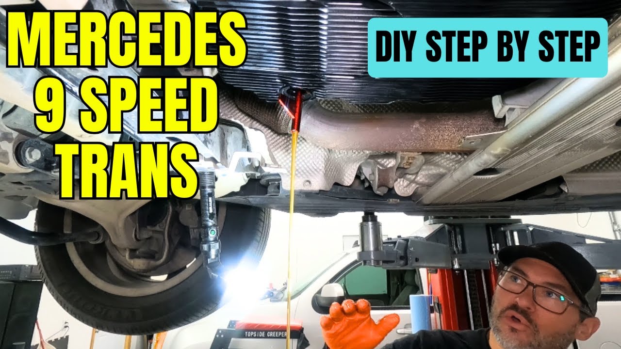 Fluid and filter change Mercedes 9 speed transmission (diy, full details, every step!)