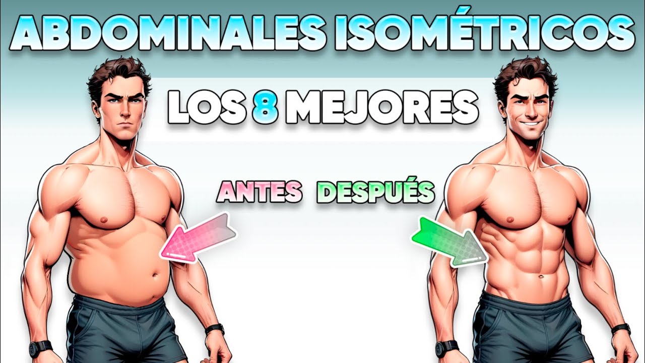 Ejercicios ISOMÉTRICOS para el Abdomen ➜ Los 8 Mejores!