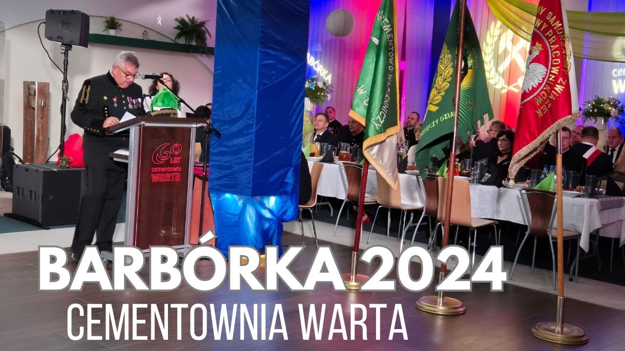 BARBÓRKA CEMENTOWNIA WARTA (GOSCIEM PROWADZĄCYM ZABAWĘ BYŁ GRZEGORZ STASIAK ZE SWOJĄ EKIPĄ)