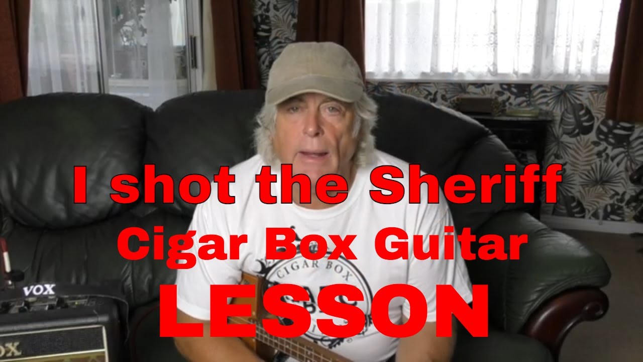 Cigar Box Guitar - I shot the Sheriff
