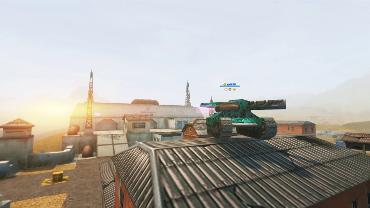 Tanki Online - Fly To High | Master of Parkour #Team2