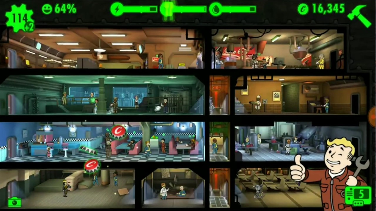 Обзор на игру: Убежище для радиоктивных осадков | Fallout Shelter  | (Радиоактивненько:) )