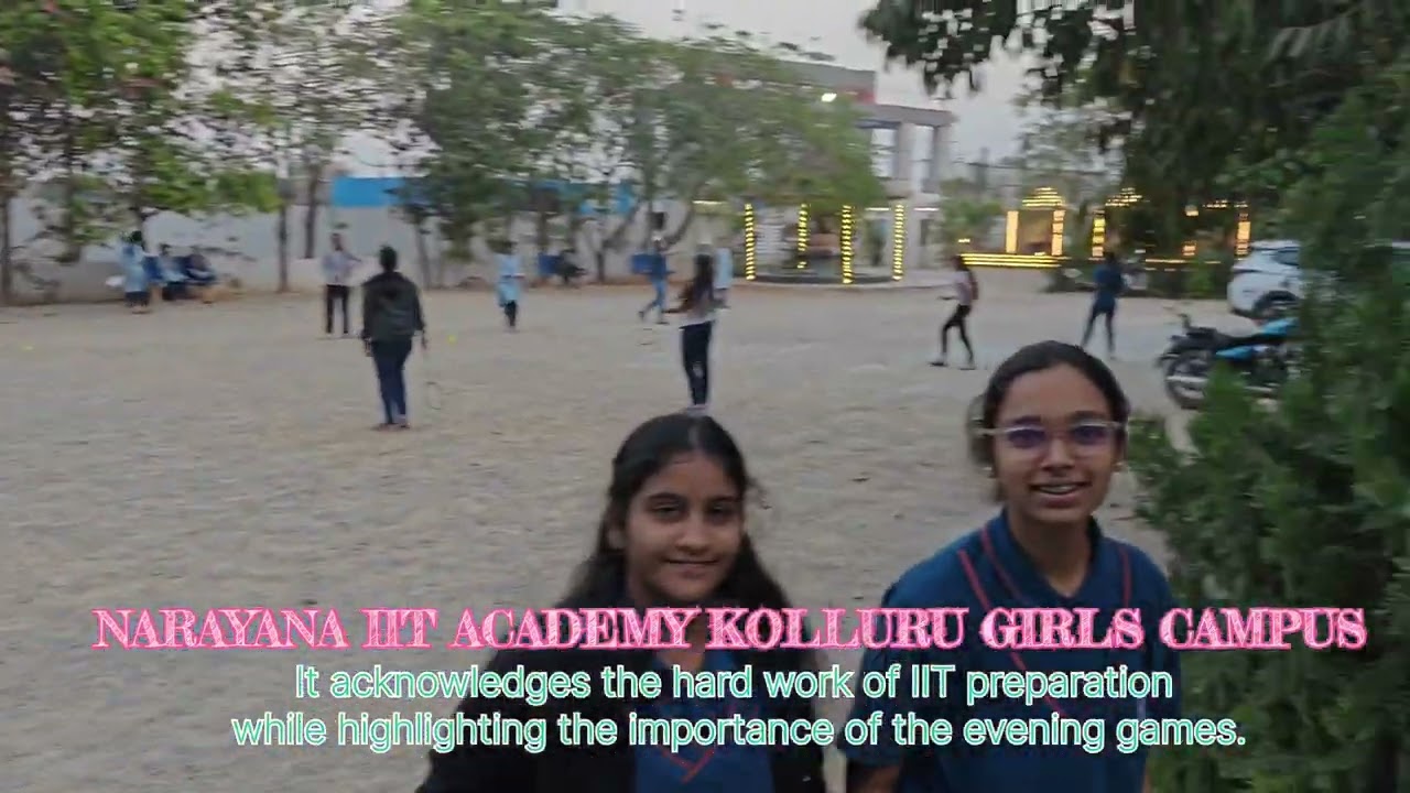 Relaxing Evening Activities for IIT Aspirants | Kolluru Girls Campus