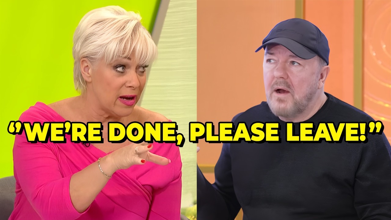 Ricky Gervais Kicked Off Loose Women After Fiery Confrontation With Denise Welch