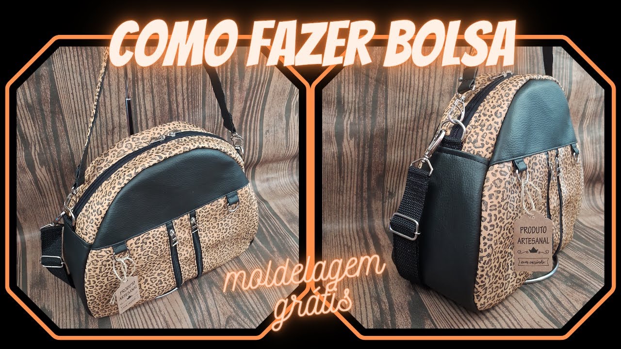 Como fazer Bolsa | Passo a Passo de como fazer uma bolsa tiracolo