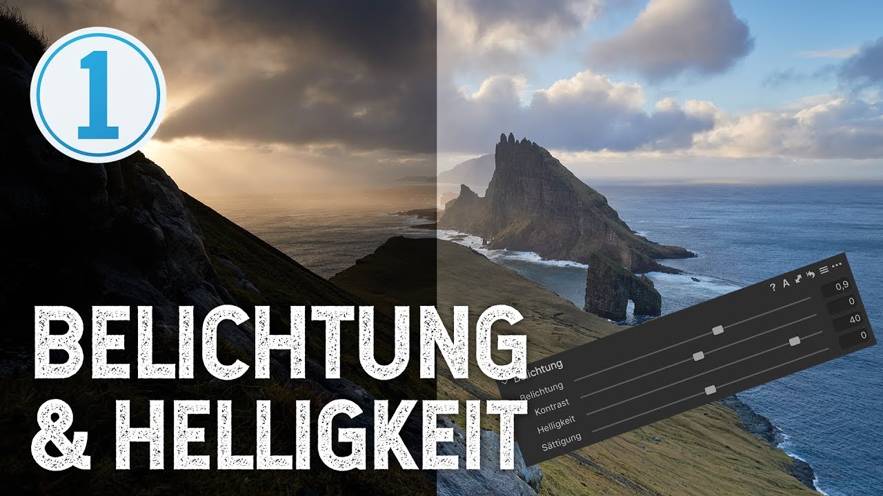 BELICHTUNG UND HELLIGKEIT in Capture One