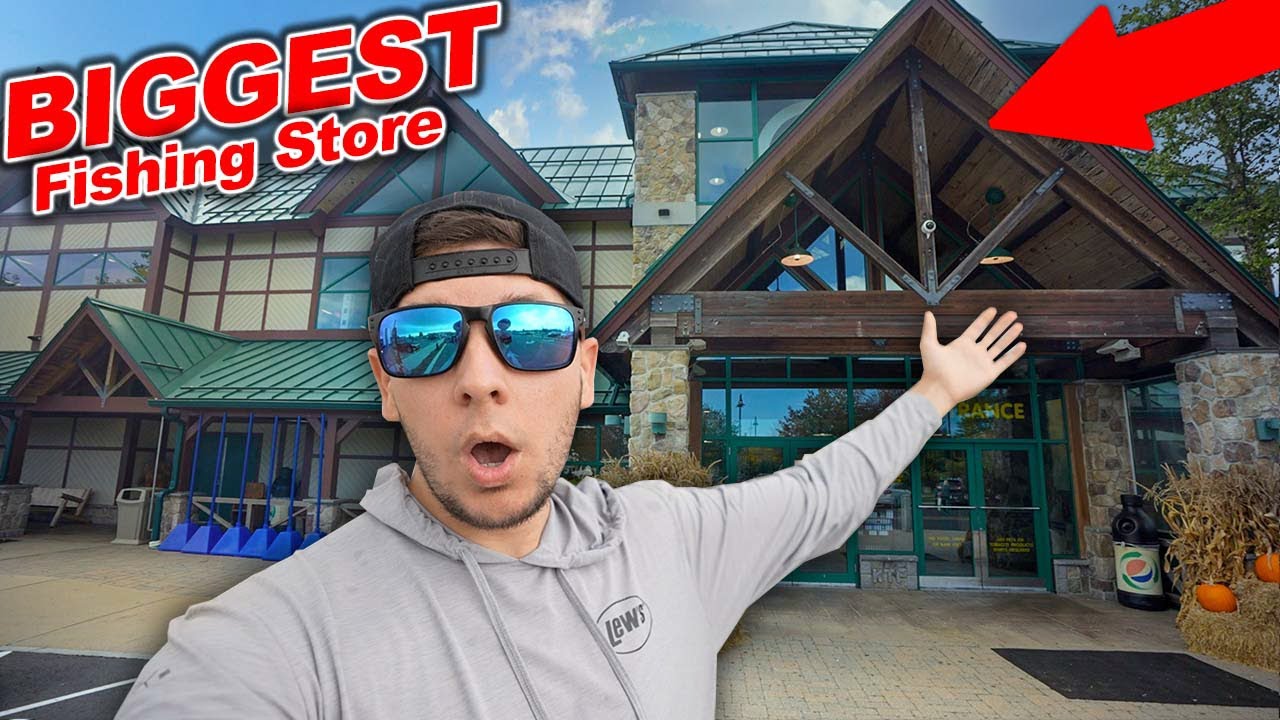 The BEST FISHING STORE I've BEEN TO!! (Kittery Trading Post)