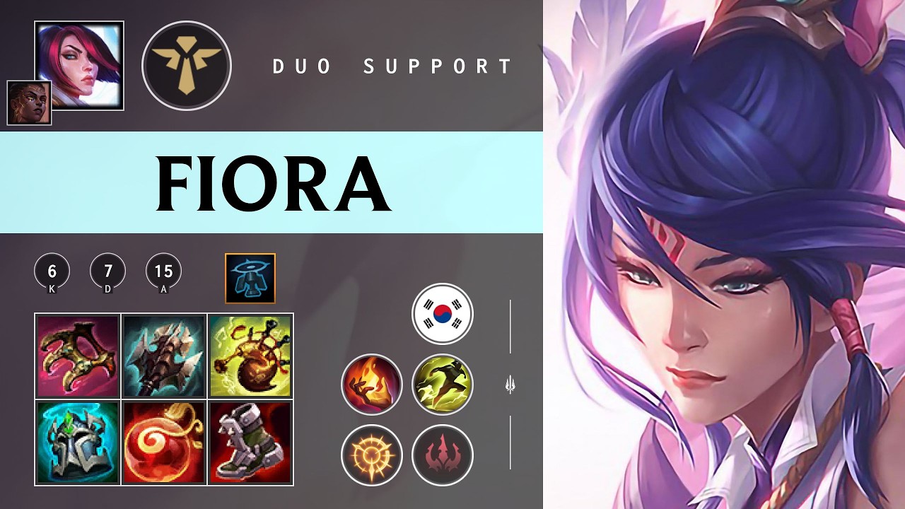 Fiora Support vs Bard - KR  Patch 26.03