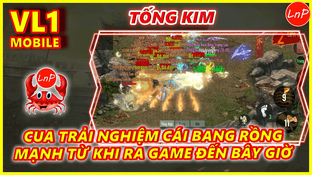V&Otilde; L&Acirc;M 1 MOBILE - CUA TRẢI NGHIỆM C&Aacute;I BANG RỒNG MẠNH TỪ KHI RA GAME ĐẾN B&Acirc;Y GIỜ