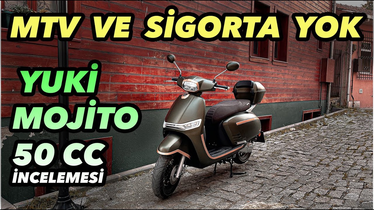 ŞEKER GİBİ MOTOR :) / YUKİ MOJİTO 50 CC İNCELEMESİ