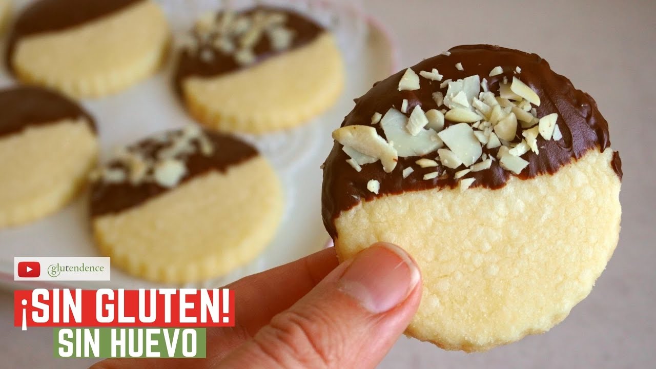 GALLETAS SIN GLUTEN fáciles de hacer ¡Sólo 3 ingredientes! | SIN HUEVO, SIN MAÍZ, SIN GOMAS