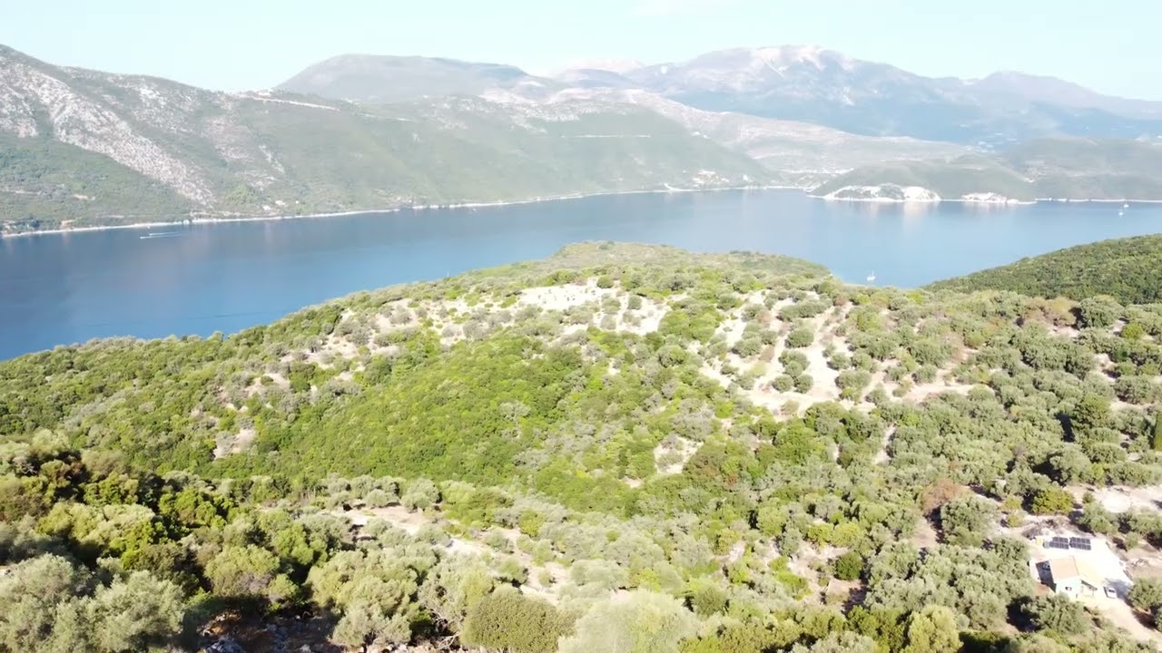 3877-574 - Sea View Plot  with Building Permit for Three Villas! Meganisi-Lefkada
