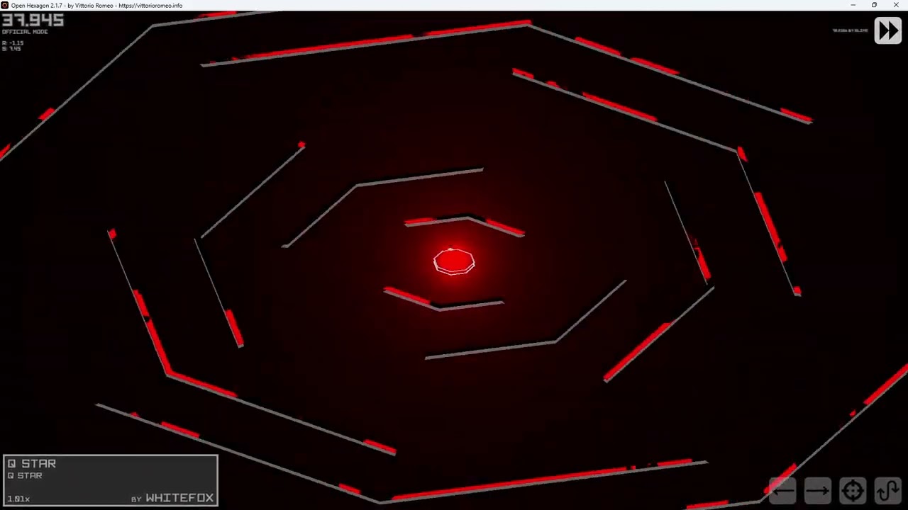 Open Hexagon - Q star