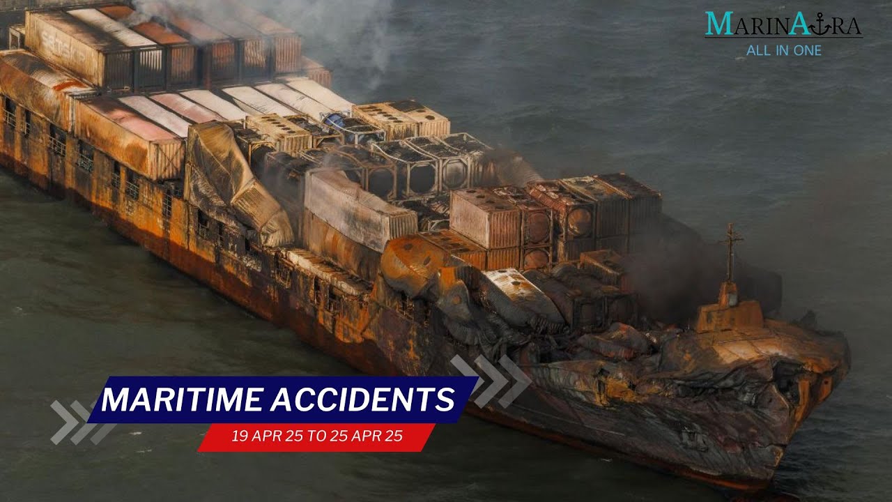 Recent Maritime accidents (19 Apr 25 to 25 Apr 25)
