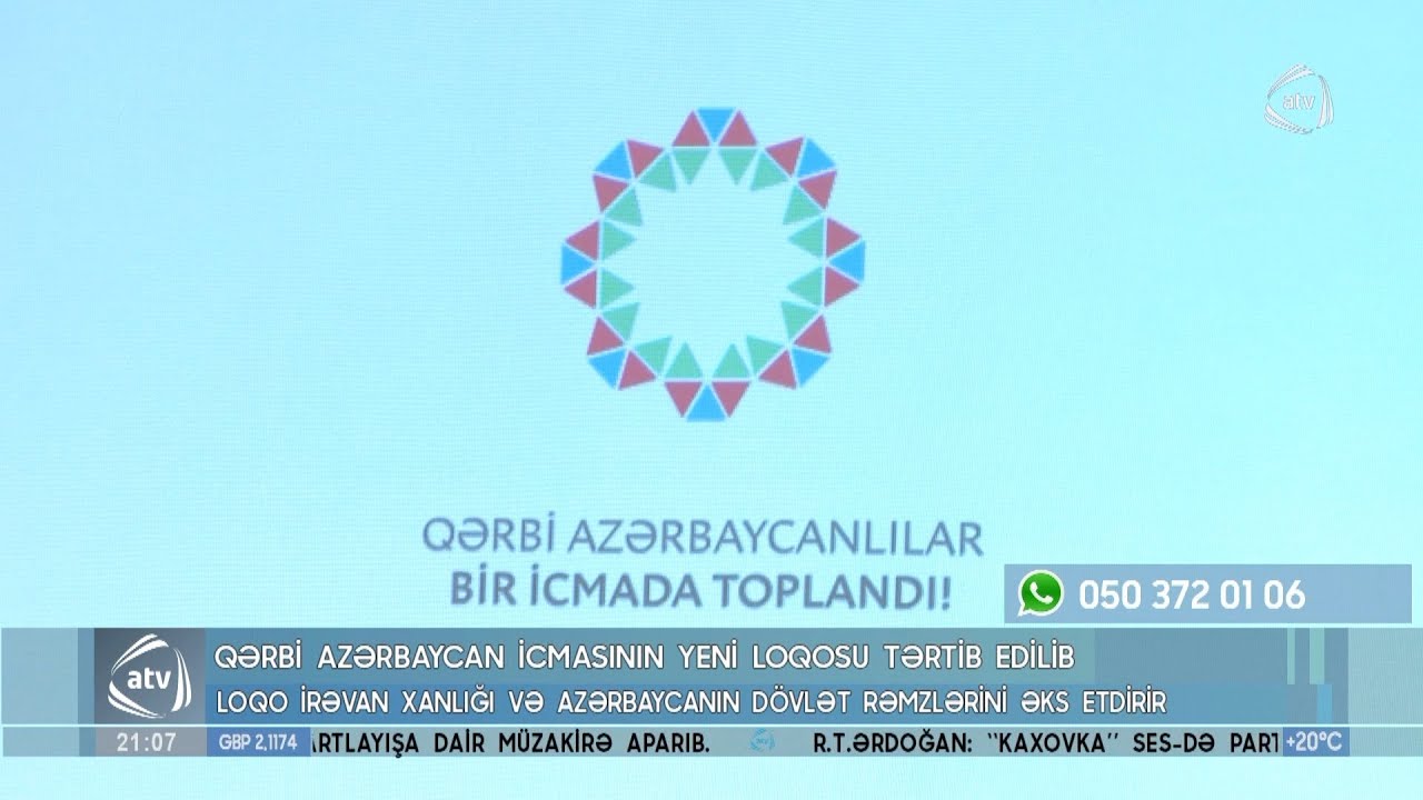 Qərbi Azərbaycan İcmasının yeni loqosu tərtib edilib