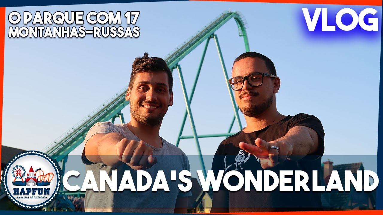 Andamos na maior montanha-russa de mergulho do mundo no Canada's Wonderland