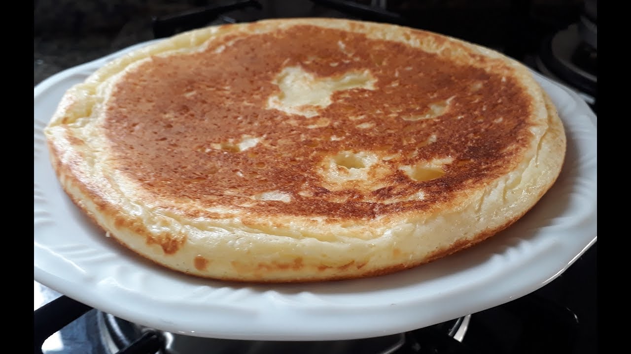 Pão  de Queijo  de Frigideira - Vovó Elenita