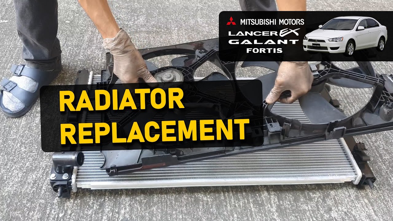 How to Replace your Radiator | Mitsubishi | Proton