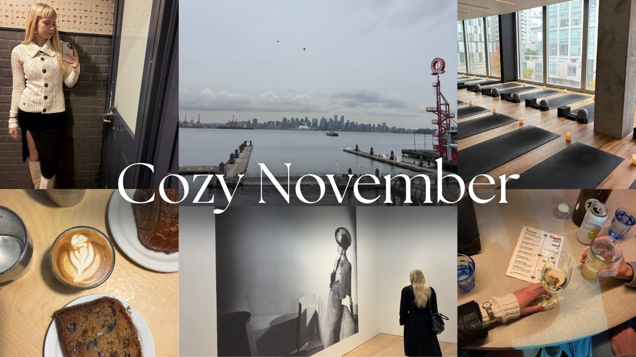 Weekly Vlog | Wine tasting, Healthy Cooking, GRWM, Cozy city evening outings