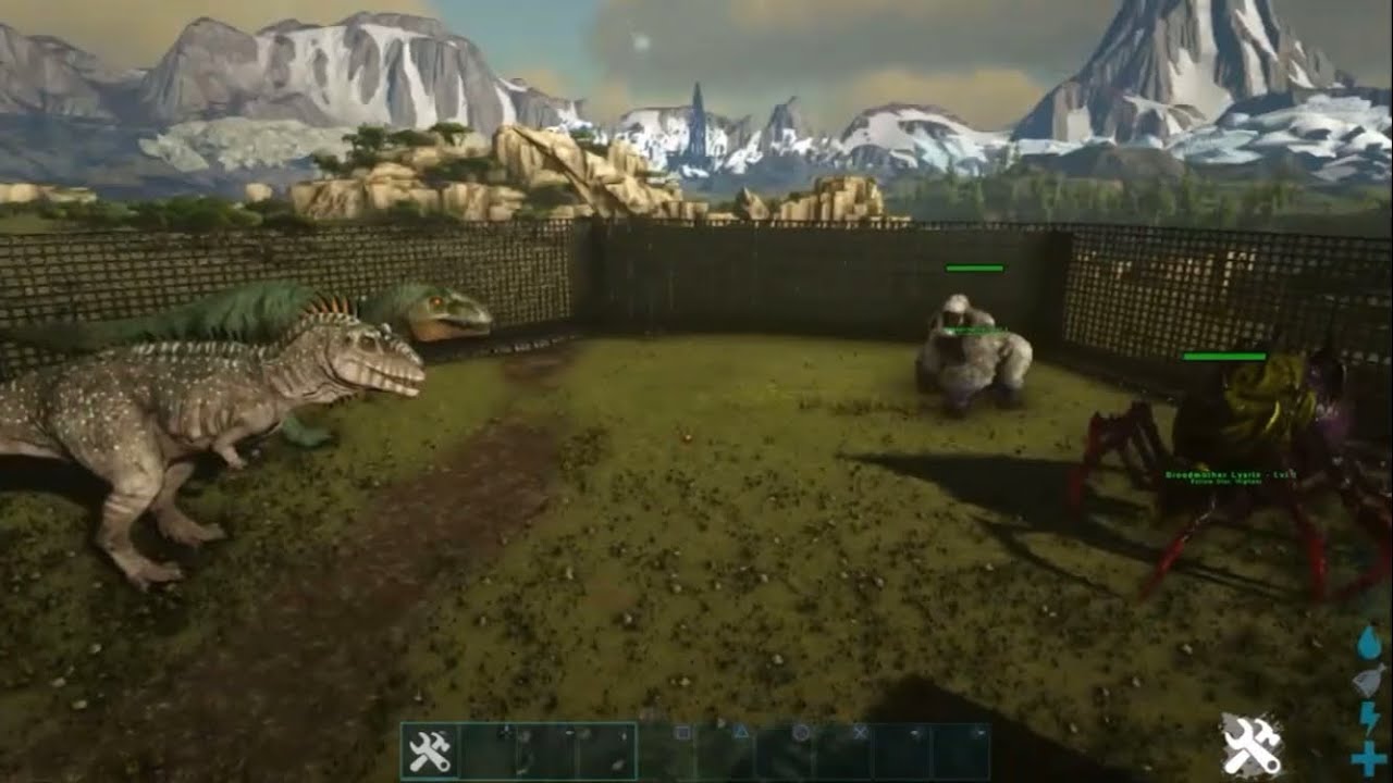 Wild giga and carch vs broodmother and megapithicus