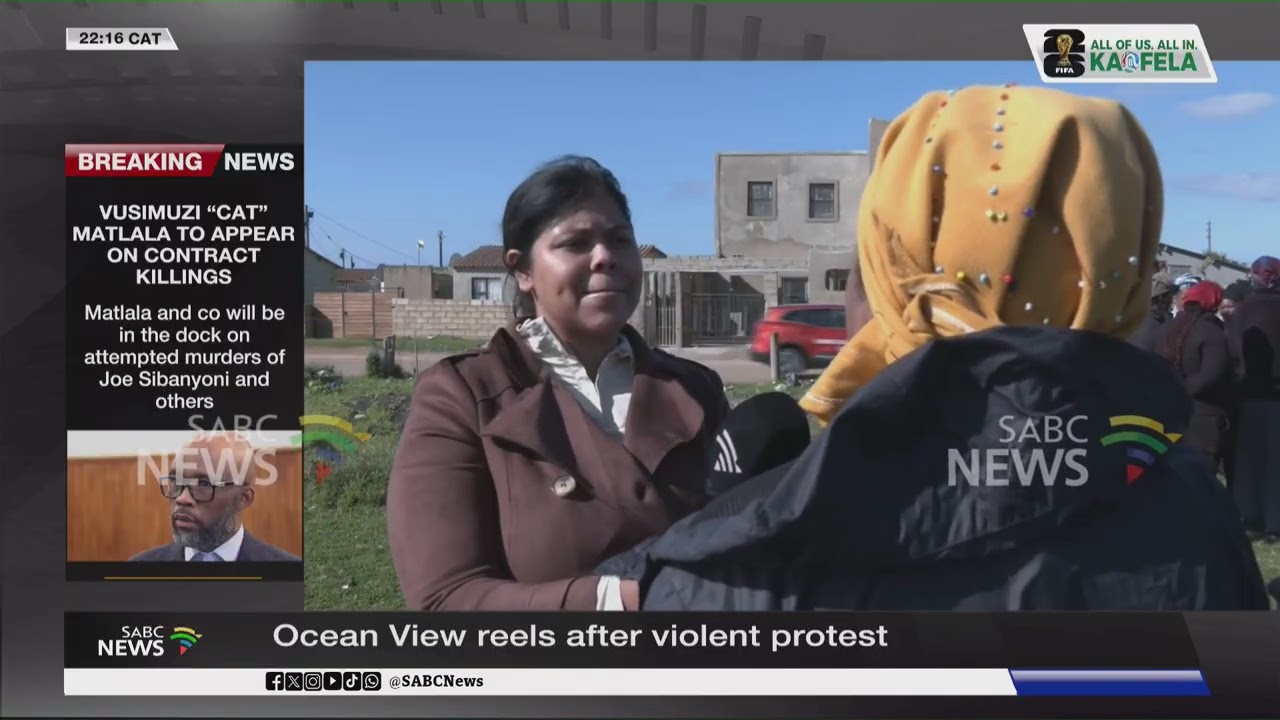 Ocean View reels after violent protest