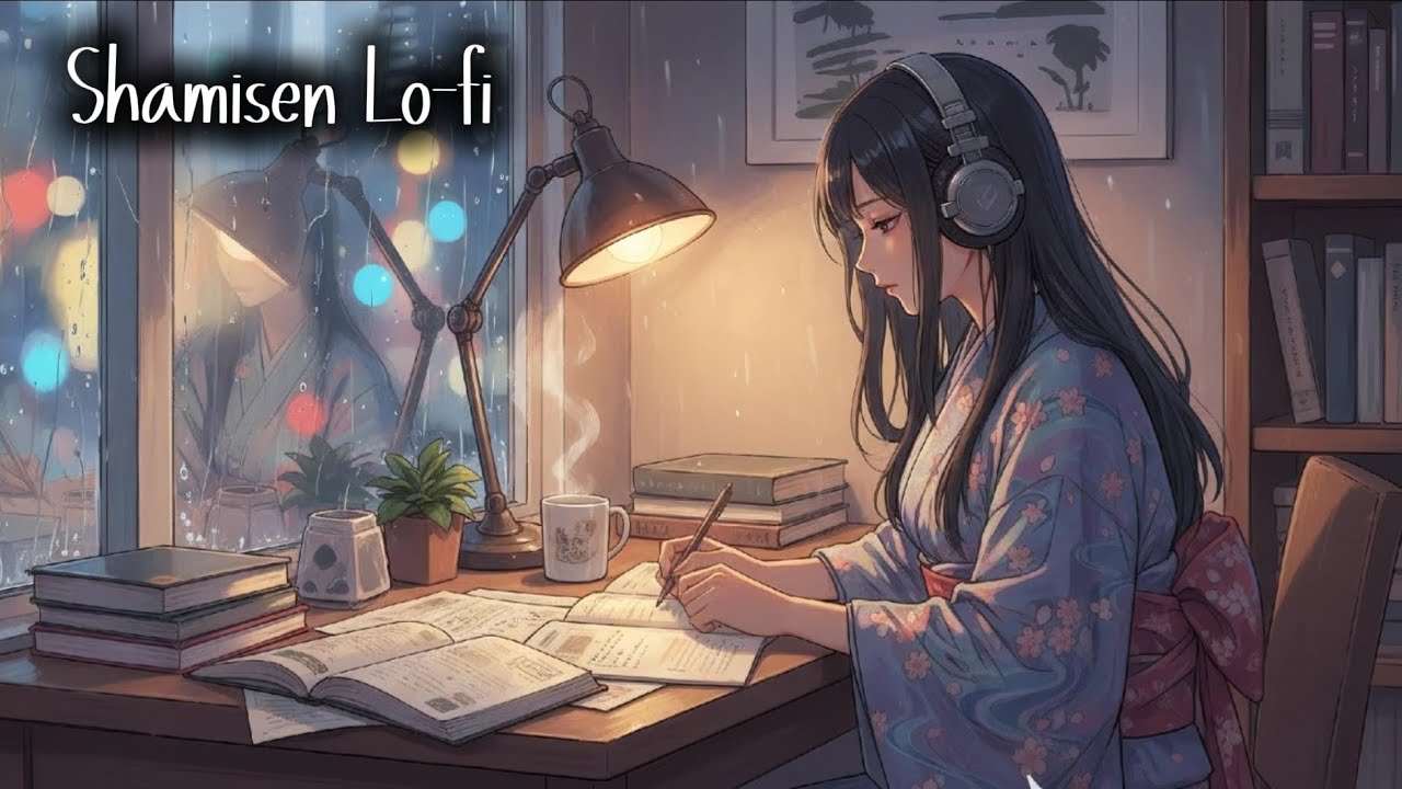 Shamisen Lo-Fi for Study 📖 Focus & Calm Japanese Beats