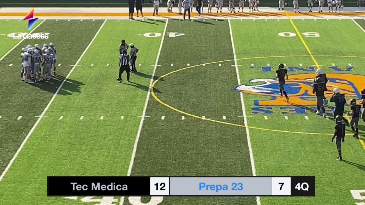 Prepa 23 (2) vs Tecnica Medica (3) Semifinales Grupo Azul Preparatorias #SiempreXLaGaceta