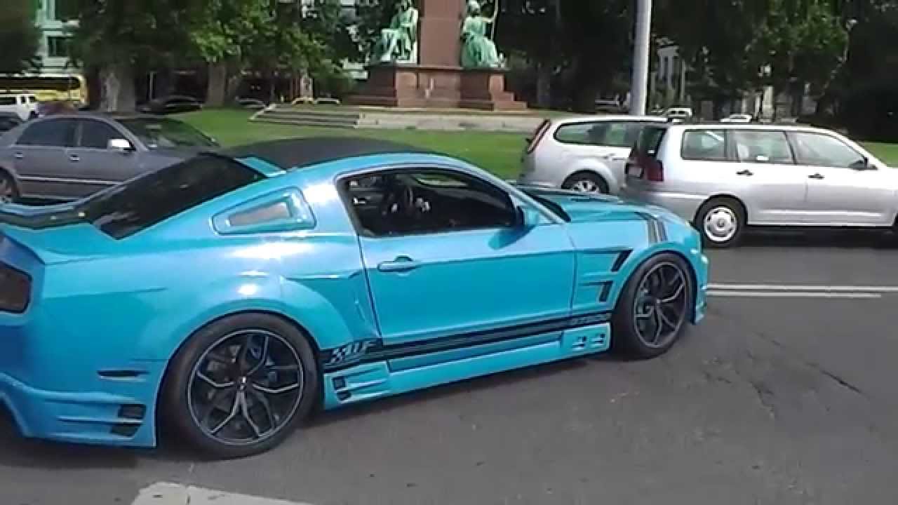 Ford Shelby GT 500 DF Tuning Walkaround Start Up Sound and Accication (Budapest)