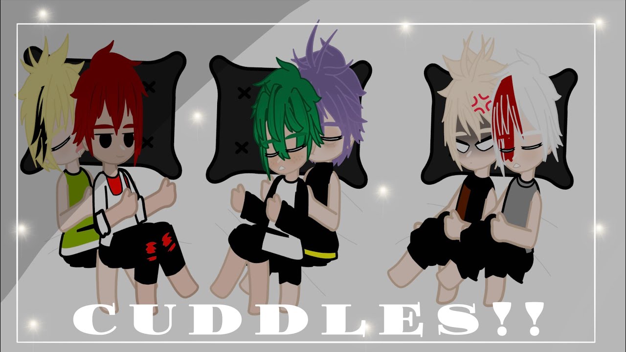 || Cuddles || BKDK?🧡💚|| TDBKDK? 🤍🧡💚|| mha/Bnha ||