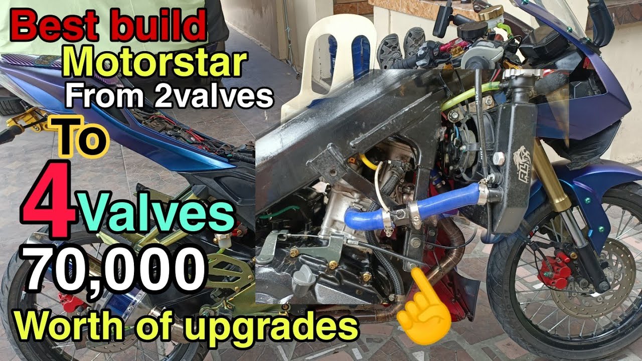 4 Valves Motorstar z200 | Grabeee ang modification 😱 | Roberto Speed