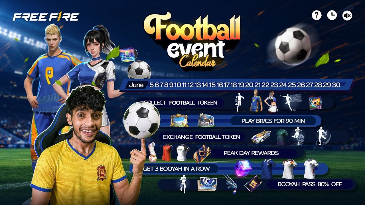 FOOTBALL EVENT STARTED SOON ⚽️ Free Fire Max