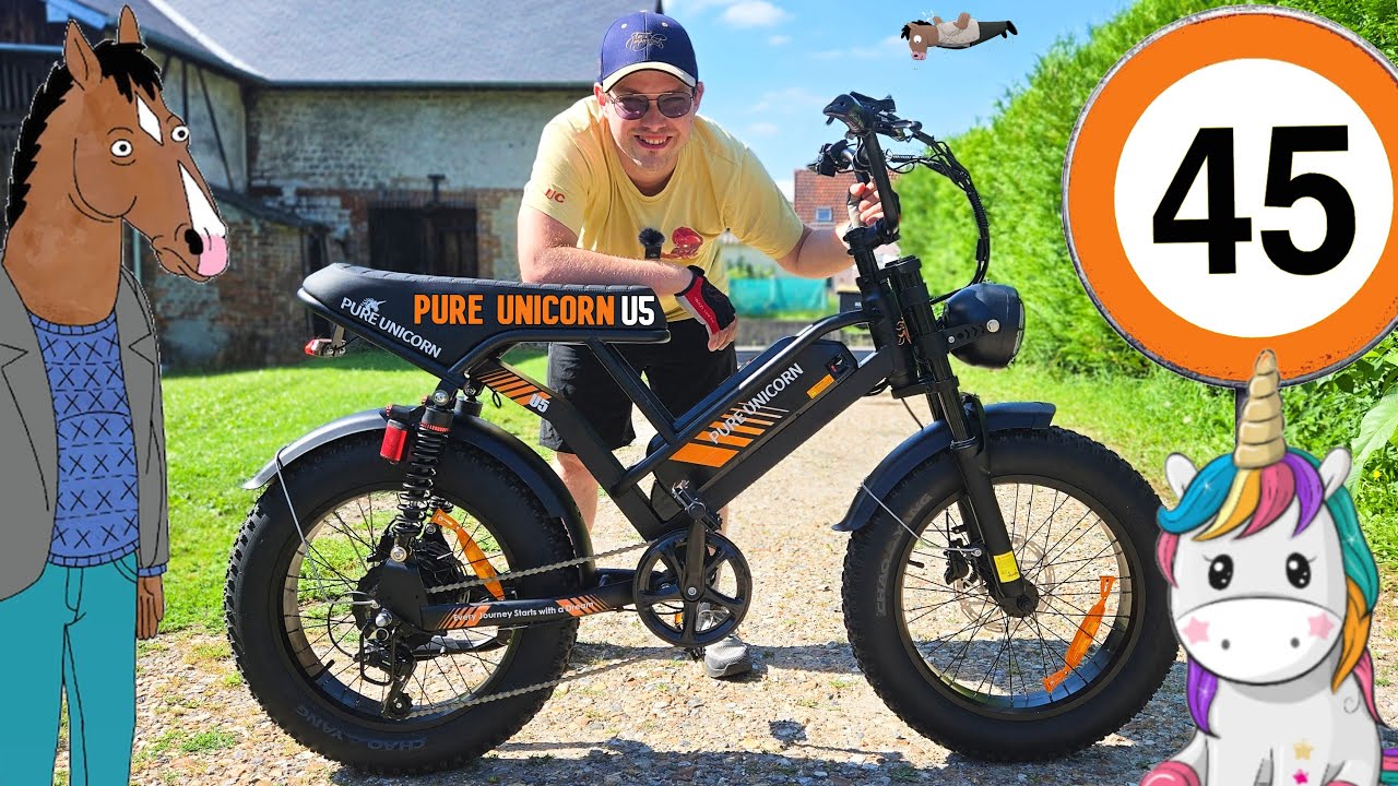 PURE UNICORN U5 : Rapide, Puissant, 949 €… Ce vélo tourne au jus de Licorne ! 🦄 - Test Complet -