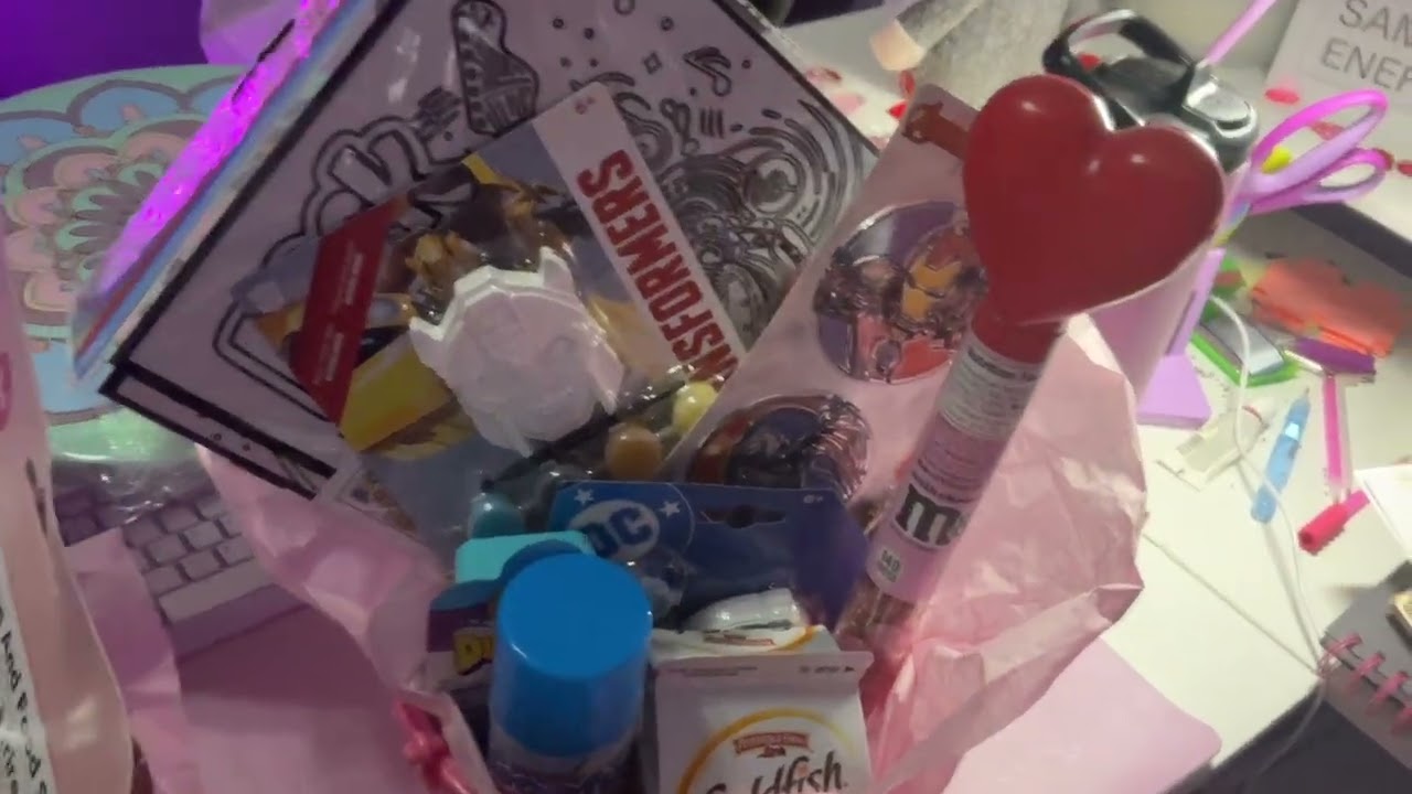 Quick & Cute Valentine’s Baskets for My Grandkids 💝 |Heart Basket 