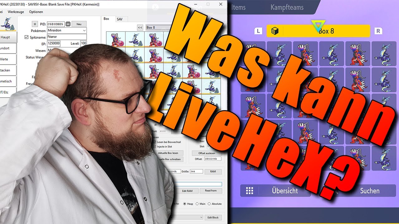 LiveHeX Guide 2.0 - Next Level PKHeX - Pokémon Scarlet & Violet
