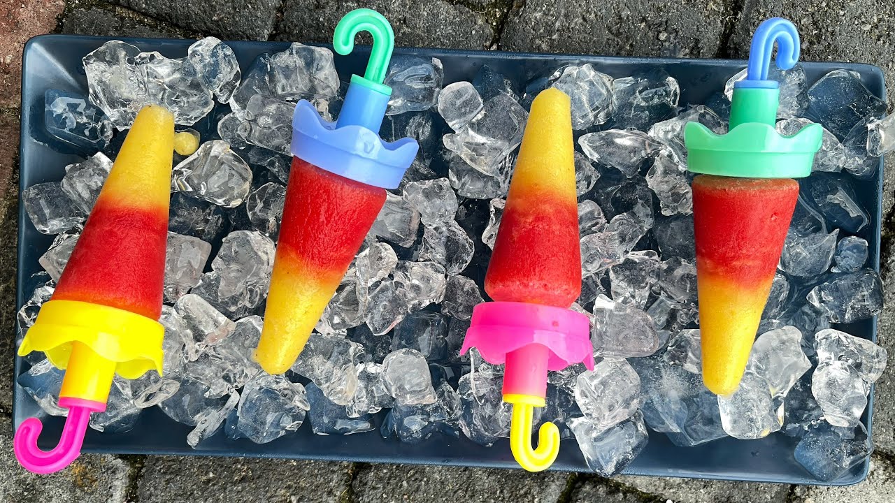 Homemade Popsicles Recipe Made With Fruits !