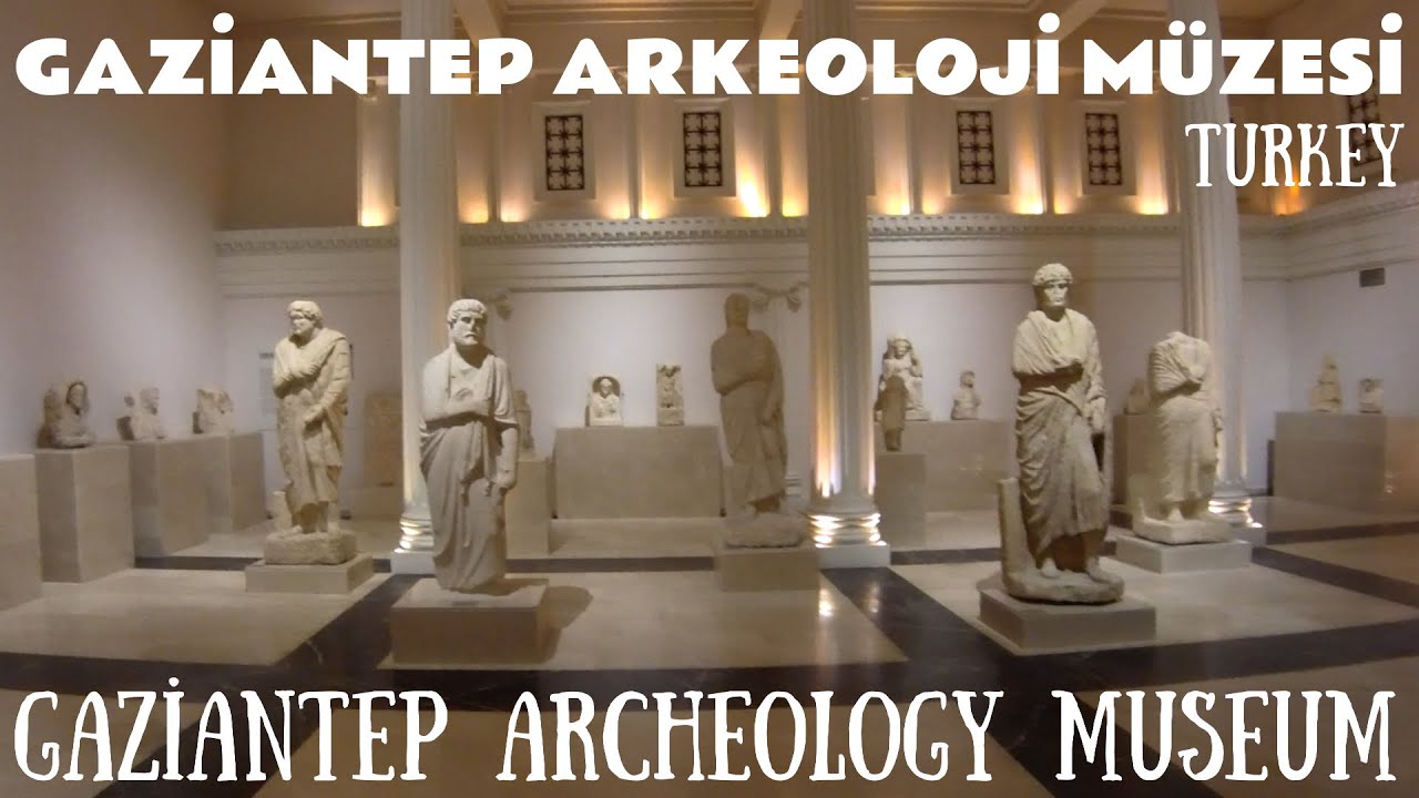 GAZİANTEP ARKEOLOJİ MÜZESİ-GAZİANTEP ARCHEOLOGY MUSEUM / TURKEY. ( MÜZE FULL ÇEKİM ).