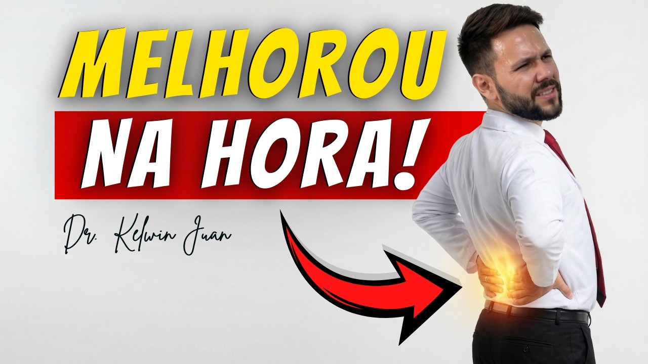 O MELHOR EXERCÍCIO DO MUNDO PARA CURAR A DOR NA COLUNA