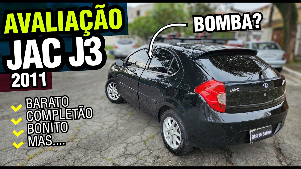 Avaliação Jac J3 2011/2012 - Preço de Palio e Celta 2007, mas muuuito melhor!
