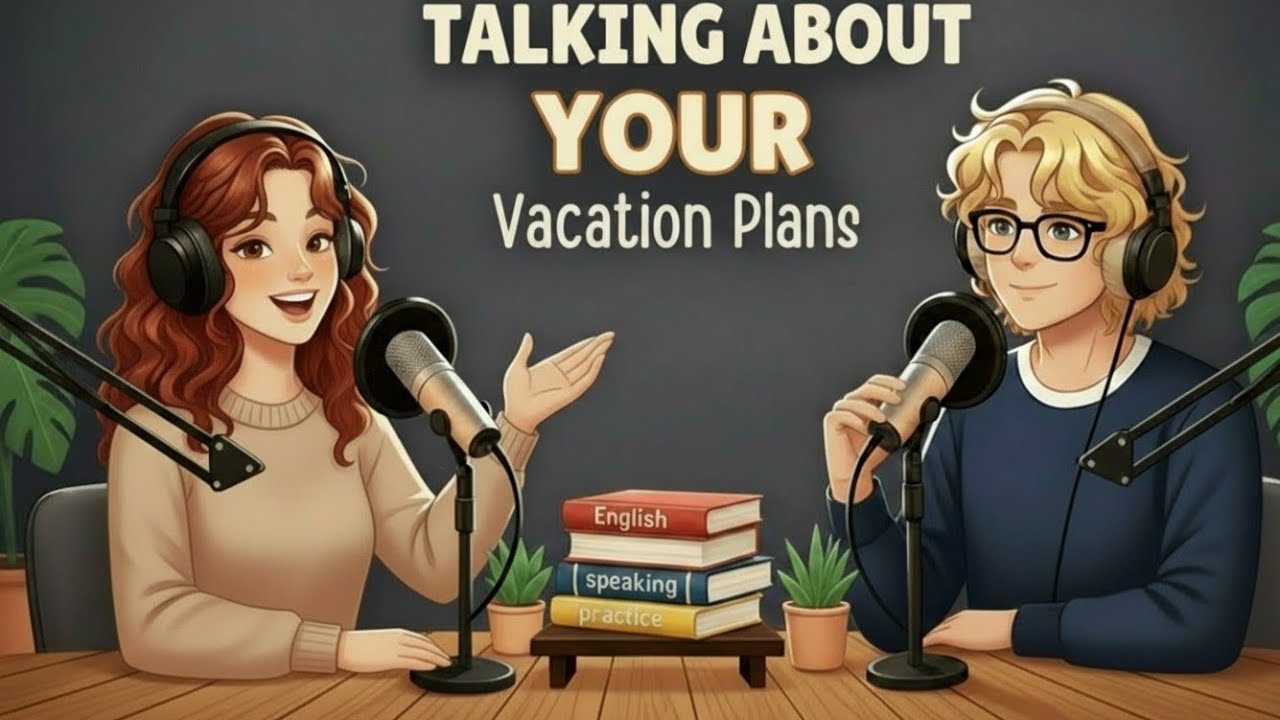 How to Talk About Vacation Plans in English | English Podcast for Speaking Fluency 