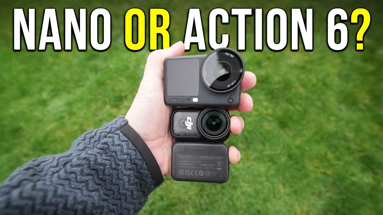 DJI Nano против Action 6 — какой из них подойдет именно вам?