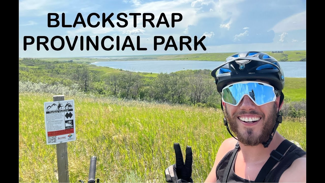 More Saskatchewan Mountain Biking! Blackstrap Provincial Park Trails!