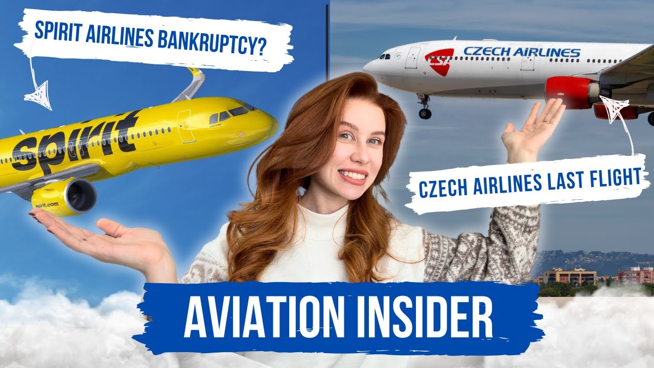 Spirit Airlines Bankruptcy, Czech Airlines Final Flight & Boeing Delays | October Aviation Insights
