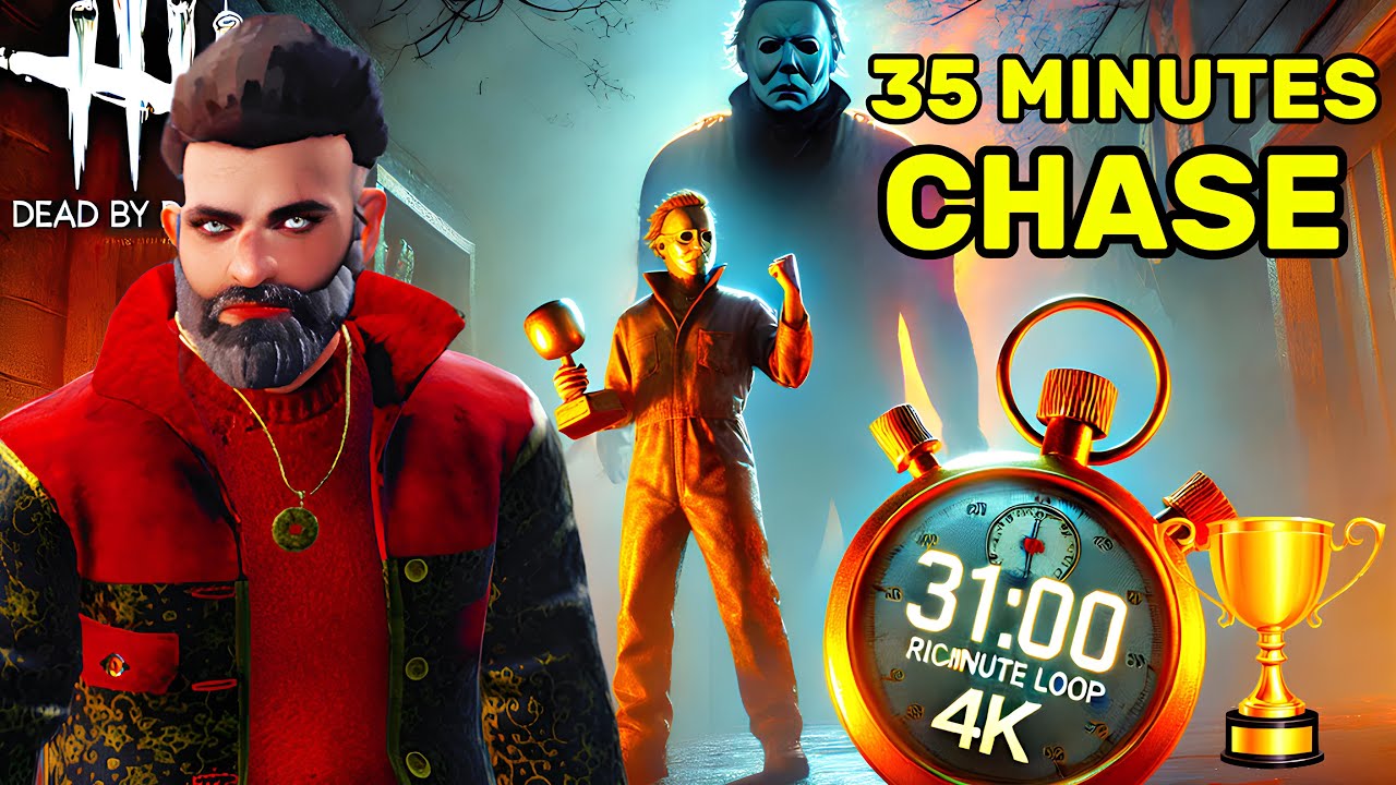 THE LONGEST CHASE EVER?! 35 MINUTES LOOPING in Dead by Daylight!