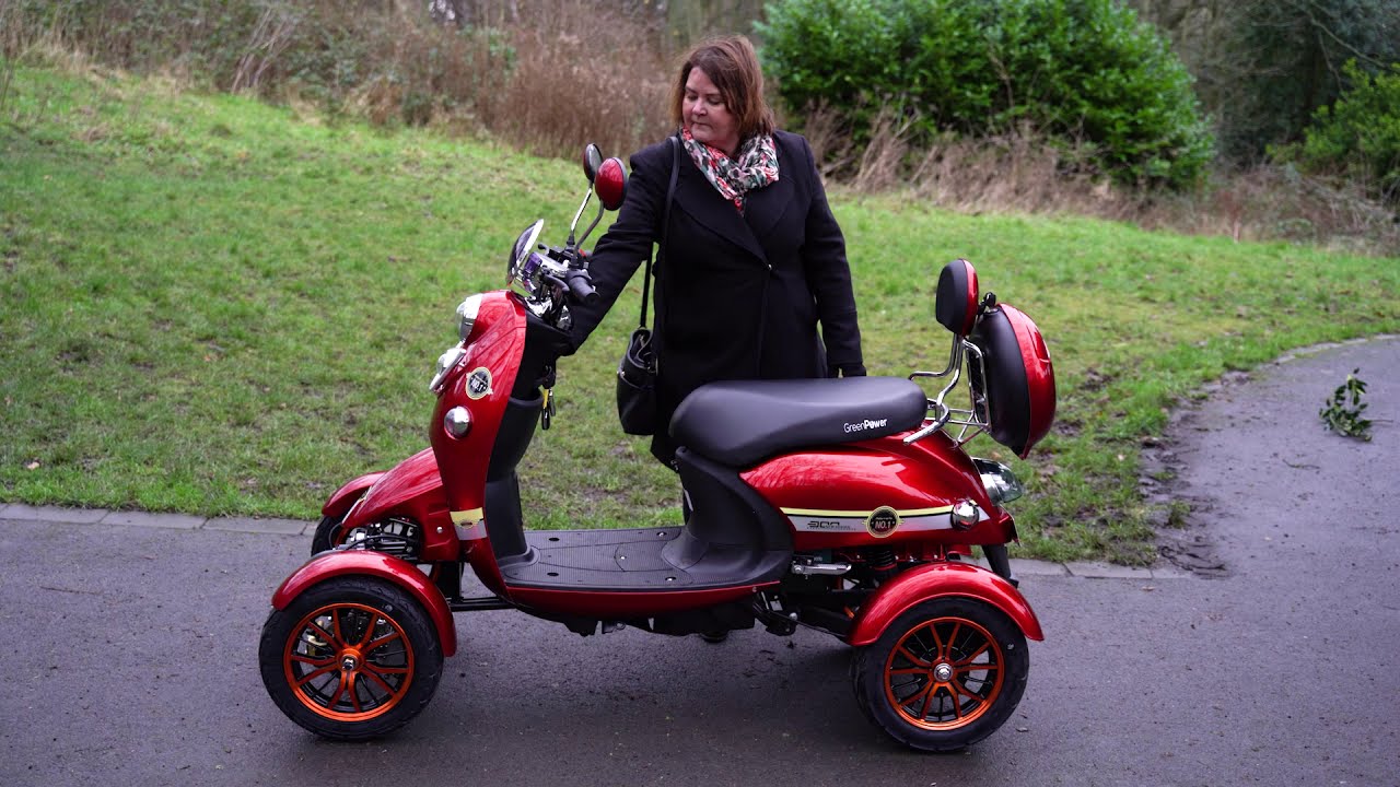 UNIQUE4 Electric Mobility Scooter by Green Power